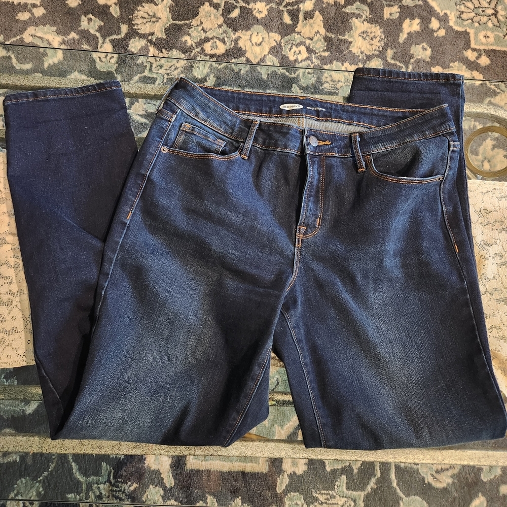 Old Navy Power Straight Jeans Sz 12